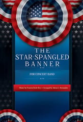 The Star-Spangled Banner Concert Band sheet music cover